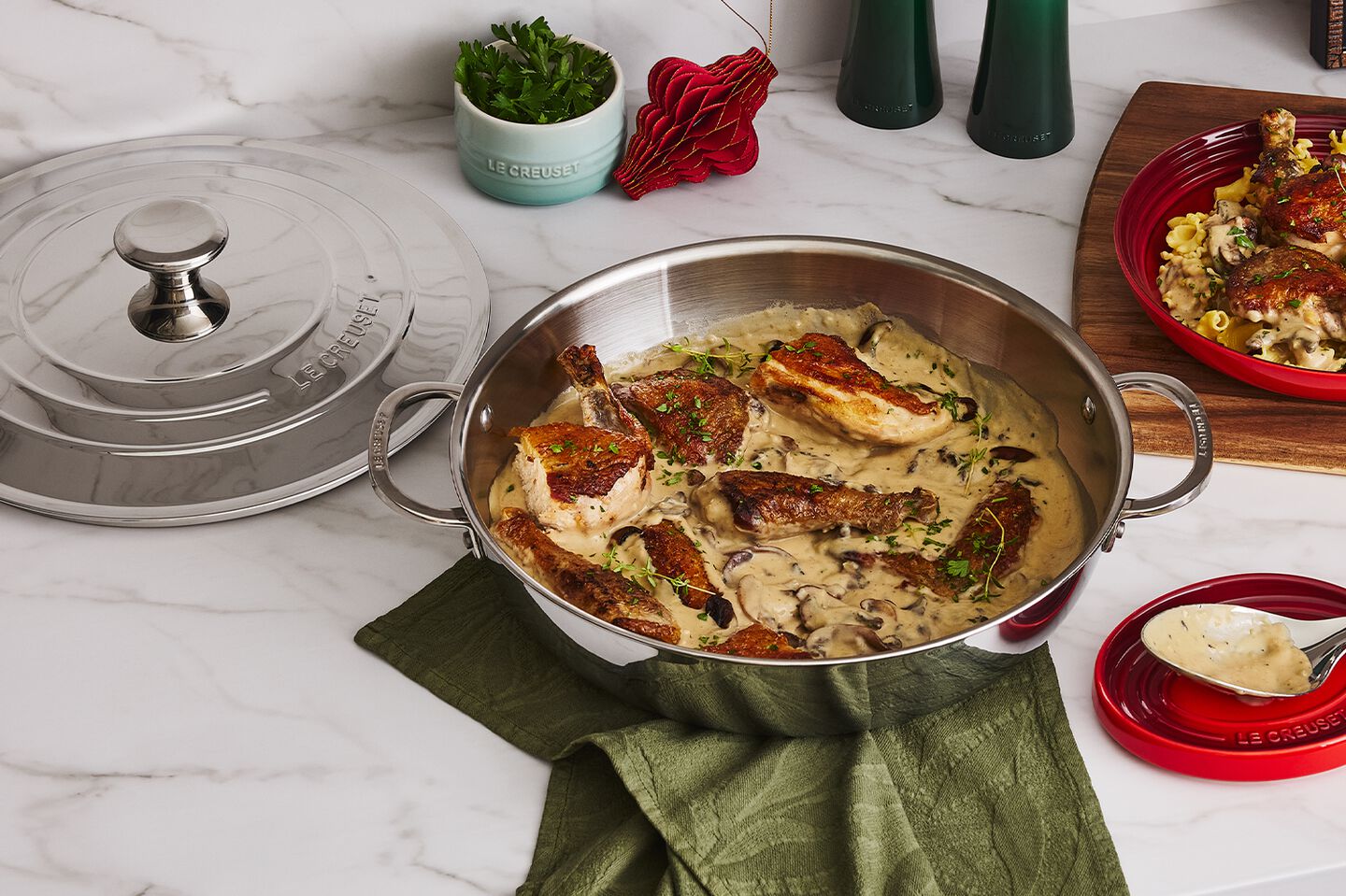 
Braisière en acier inoxydable