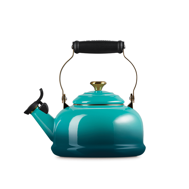 Bouilloire à gaz en acier 1,8 L petite induction rose KINGHOFF KH-1856