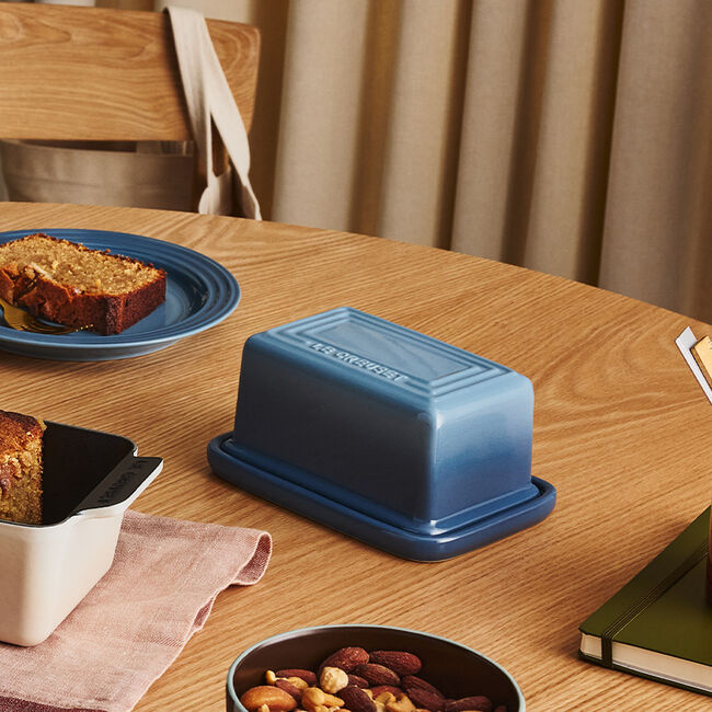 creuset stoneware butter le creuset butter dish flint