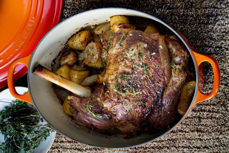 Roasted Leg of Lamb Recipe Le Creuset