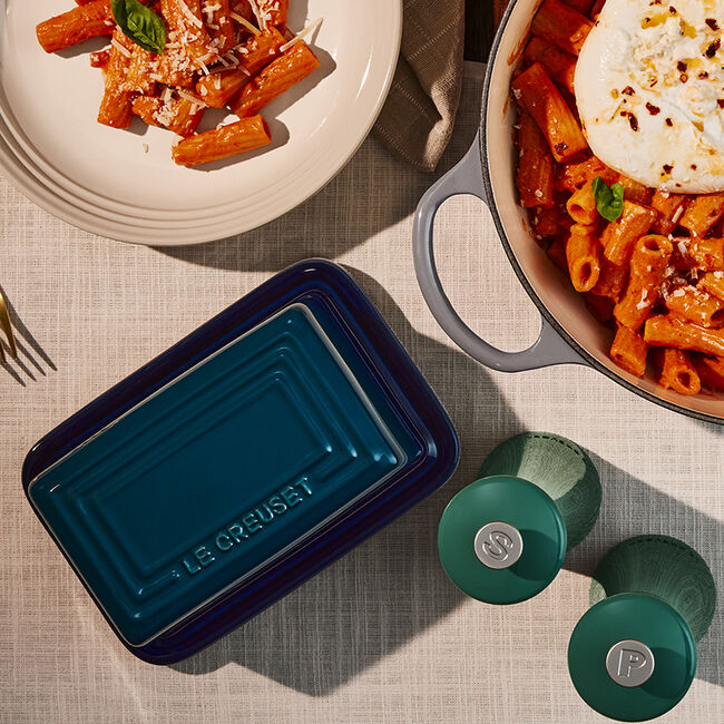 Stoneware Butter Dish with Lid Le Creuset