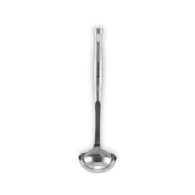 Louche En Acier Inoxydable Gräwe Classic - 100 Ml - Ø8 Cm - Manche Long 23 Cm