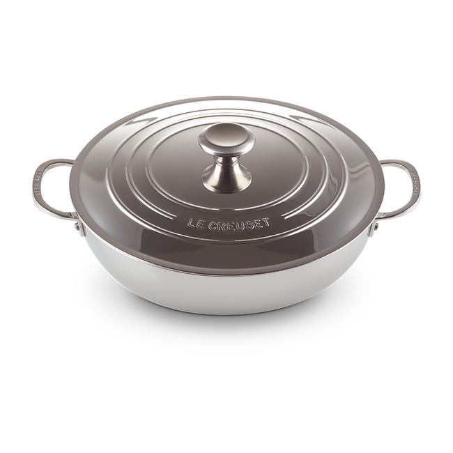 Stainless Steel Braiser and Braising Pan | Le Creuset