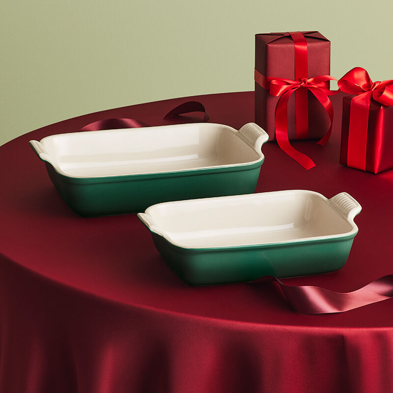 Rectangular Stoneware Dish Set of 2 | Le Creuset