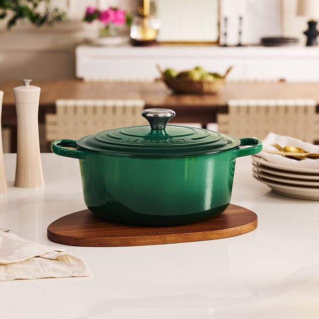 Cocotte Le Creuset Signature Noir Mat 34 cm | Boutique De Chef