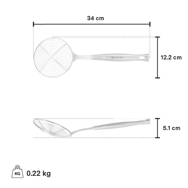 Écumoire Revolution® - Écumoire en acier inoxydable | Le Creuset Écumoire Revolution® - Écumoire en acier inoxydable | Le Creuset