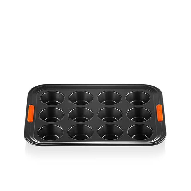 Set De 10 Moules à Pâtisserie NutriChef - Antiadhésif - Résistant Four 232°C - Plaques Gâteau/Pizza/Muffin