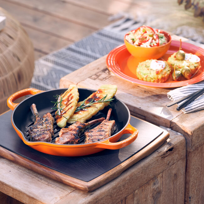 Deep Round Grill Le Creuset