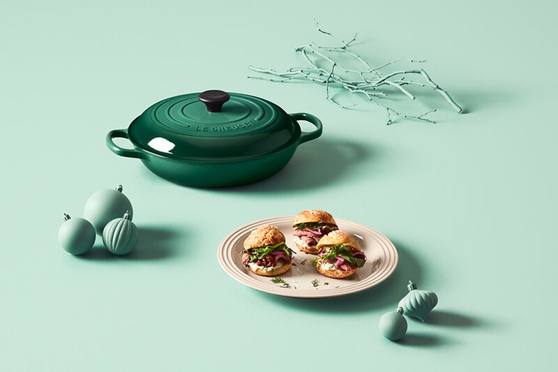 Savoury Choux Puffs with Cold Roast Beef Le Creuset® Canada Official Site