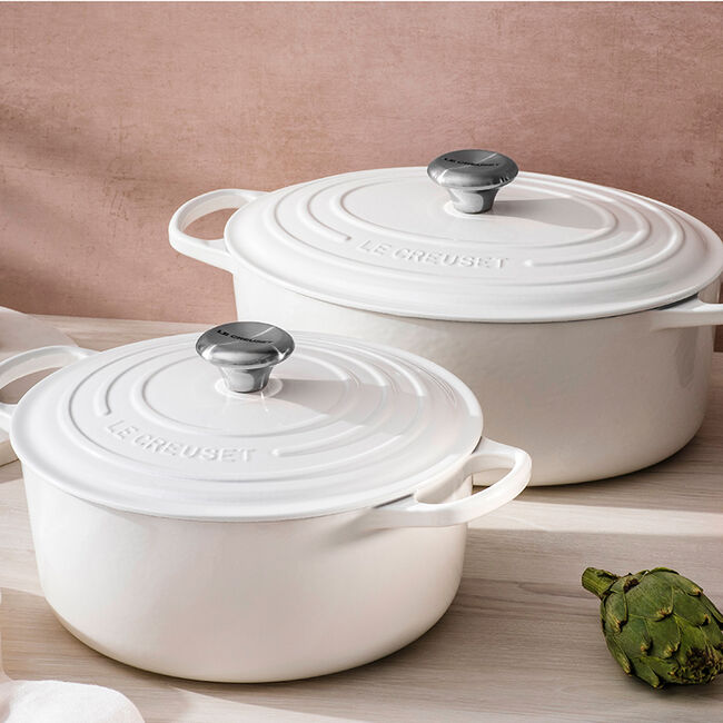 Set of Dutch Ovens and French Ovens Le Creuset