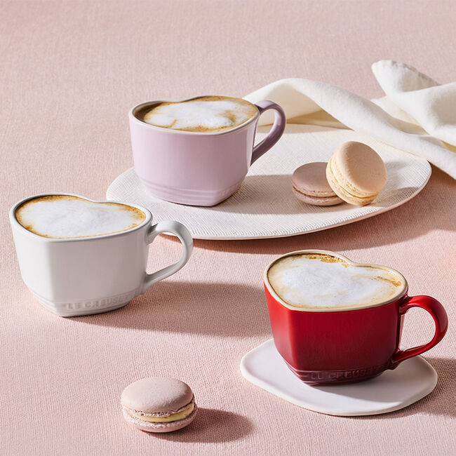 Le Creet Stoneware Cappuccino Cups, Set of 2 - Artichaut – ECS Coffee