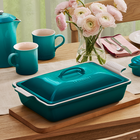 Plat rectangulaire couvert