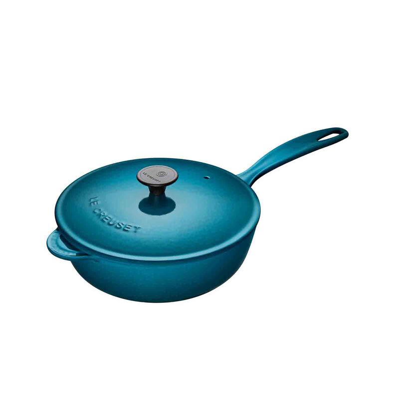 Classic 2 L Saucier Pan Teal Le Creuset® Canada Official Site