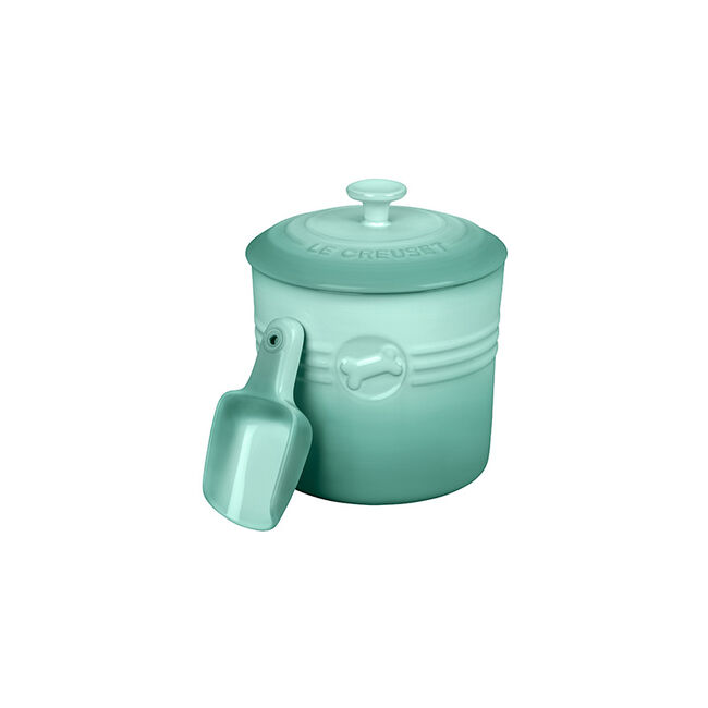 Pet Food Container with Scoop, view 2