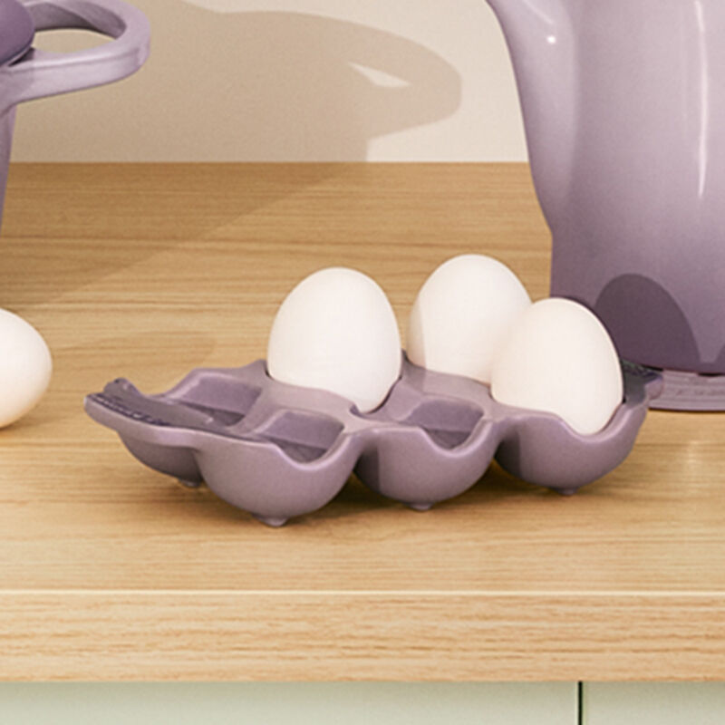 【フォロワ様5%済】ルクルーゼ エッグトレイ エッグ プレート ソレイユ 黄色 Egg Tray | Le Creuset