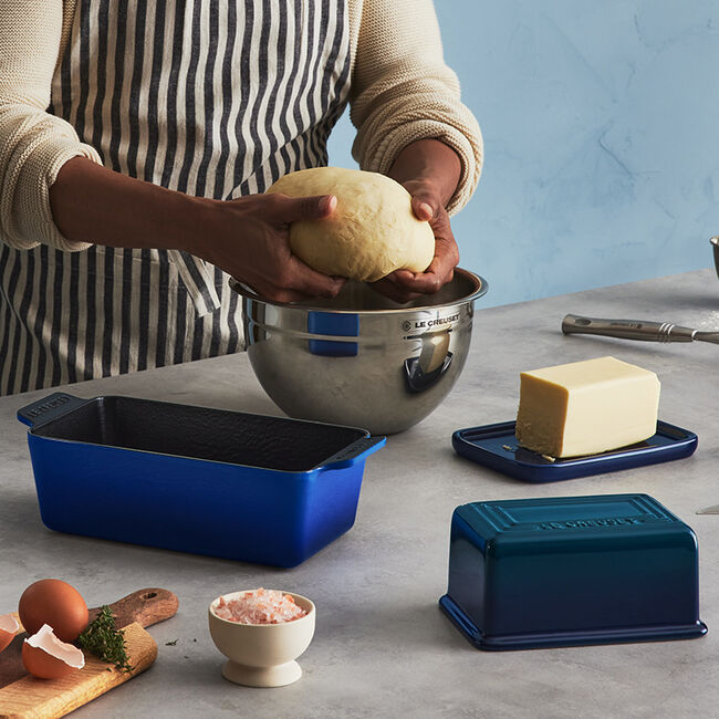 casserole dish le creuset butter dish flint