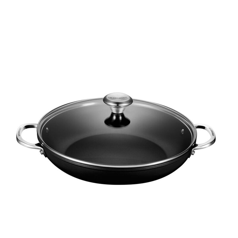 Toughened Nonstick Pro Braiser and Braising Pan Le Creuset