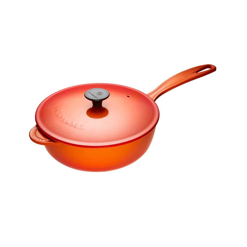 Sauteuse arrondie en fonte émaillée Le Creuset