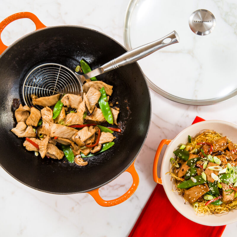 ルクルーゼ 中華鍋 WOK 36㎝ 難あり 【公式通販】