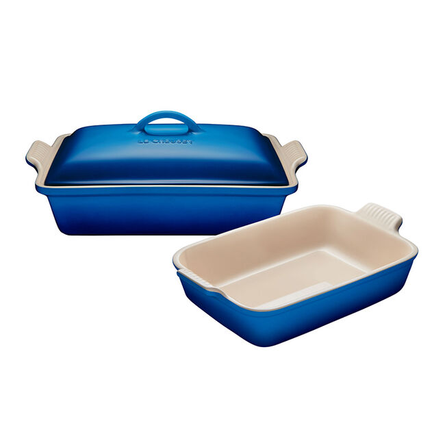 Plat De Cuisson Rectangulaire En Céramique SWEEJAR 30x20x7 Cm - Idéal Lasagnes, Gâteaux Et Gratins
