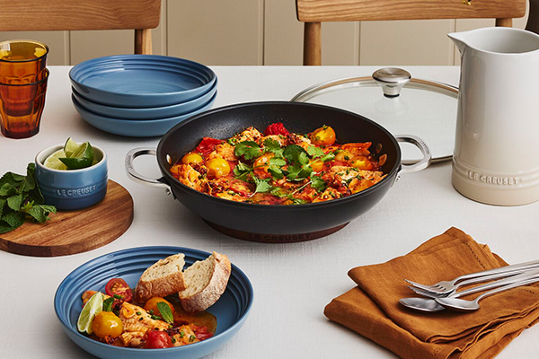 Tomato-Harissa Braised Fish