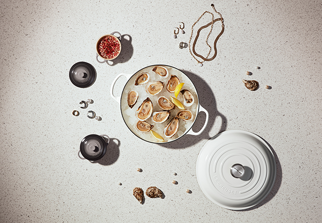 Raw Oysters and Three Sauces