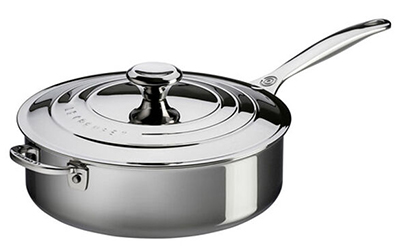 Sauteuse en acier inoxydable