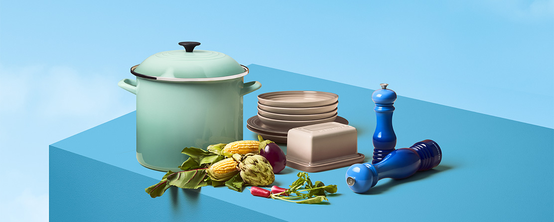 Le Creuset's Newest Stock Pot Collection is Perfect For This Summer's  Seafood Boil