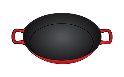 Poêle à paella