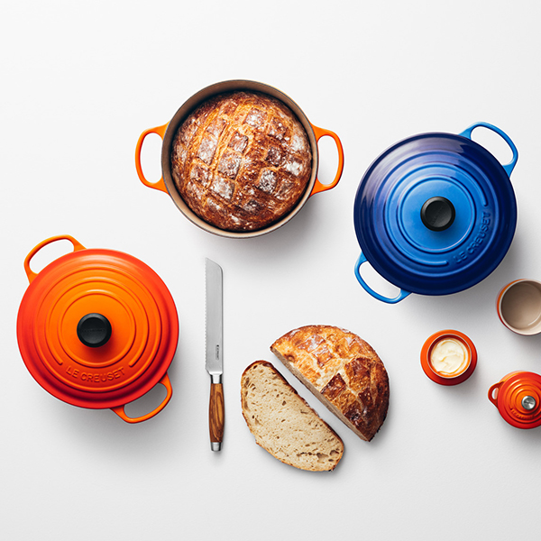 Pain Sans Pétrissage à la Cocotte