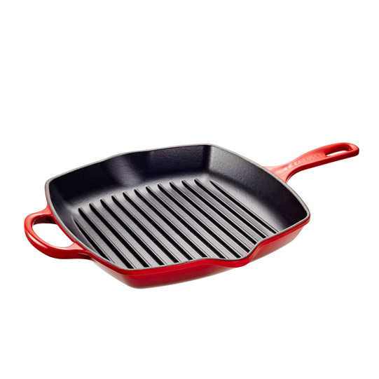Poêle-grille carrée