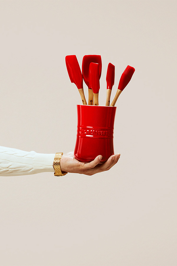 Ensemble d'ustensiles en silicone