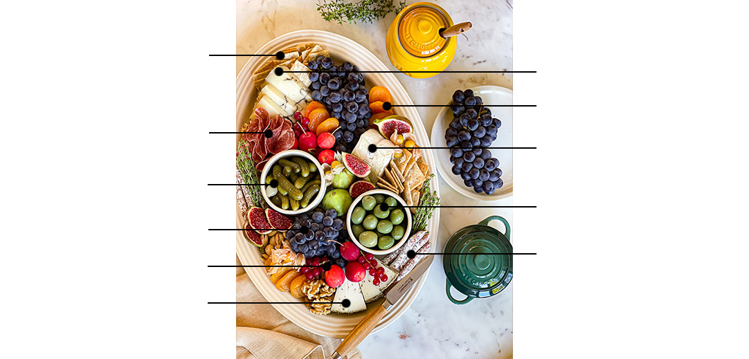 Fall grazing platter
