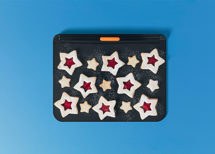 Jam-Filled Shortbread Cookies