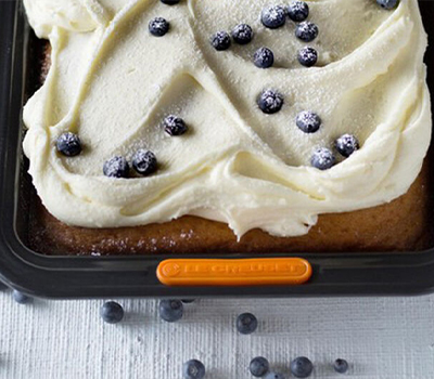 Gâteau rectangulaire à la vanille