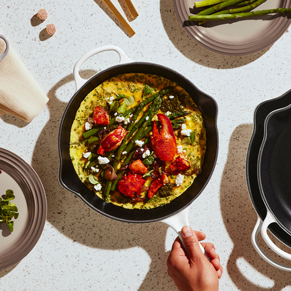 Lobster and Asparagus Omelette