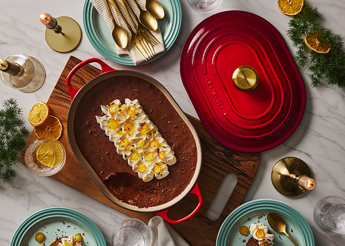 Chocolate Mousse with Kumquat Preserve