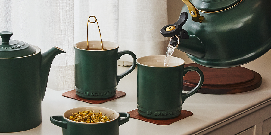 Spend $500 or more on Forêt coloured products, and receive a Set of 4 Mugs in the same colour