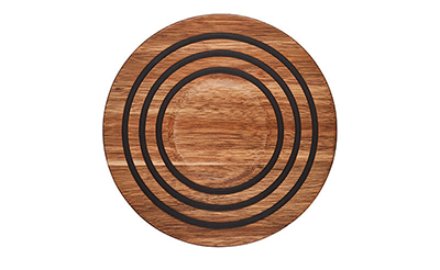 Sous-plat magnétique en bois