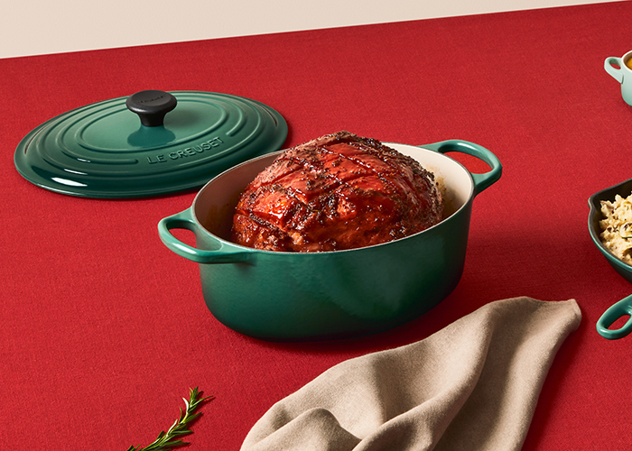 Maple and Spice Glazed Ham