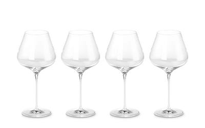 Set of 4 Red Wine Glasses