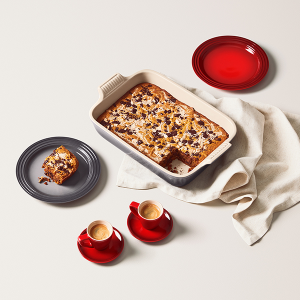 Blondies sans gluten à la citrouille, au chocolat et au tahini