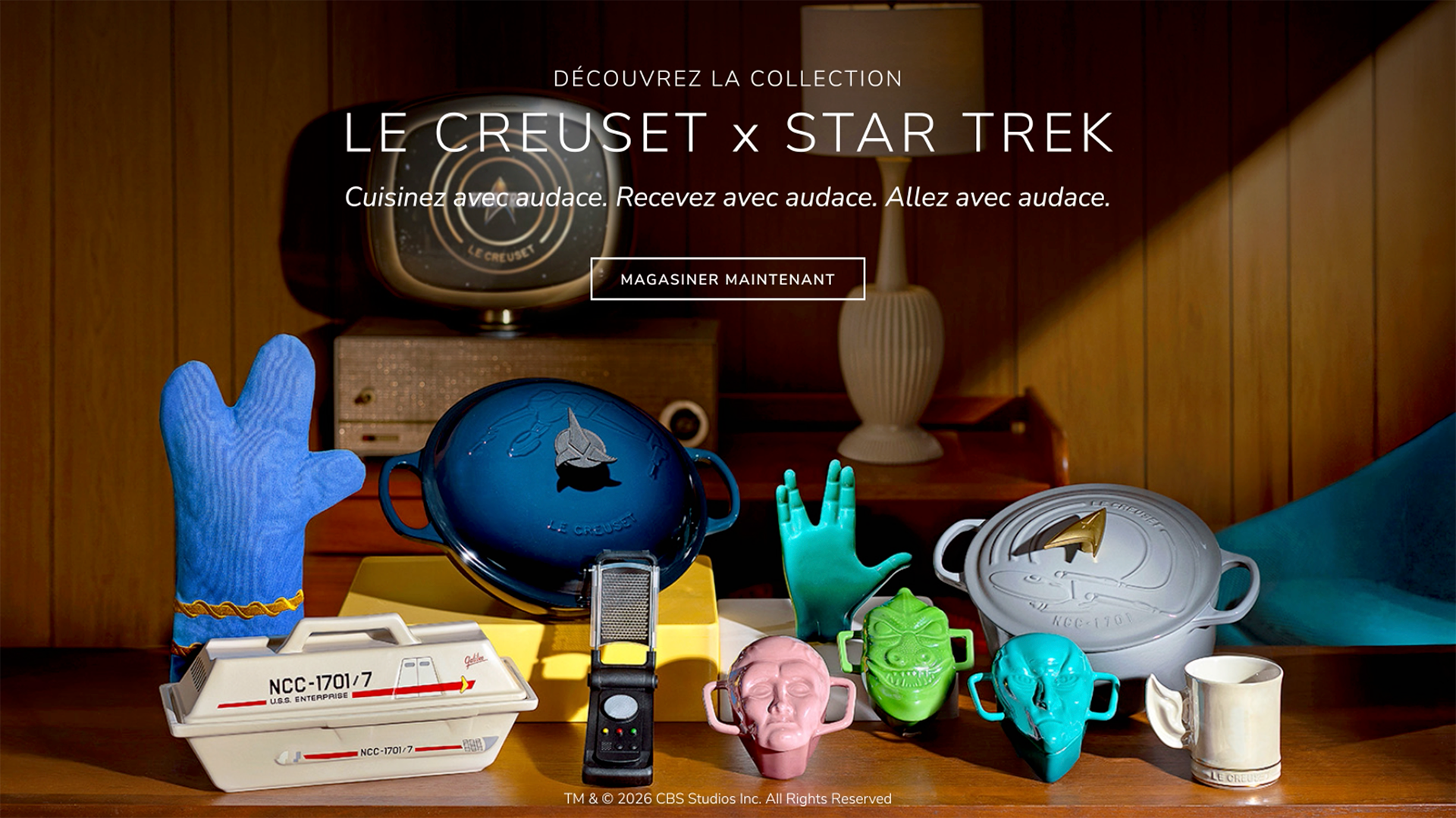 Star Trek x Le Creuset