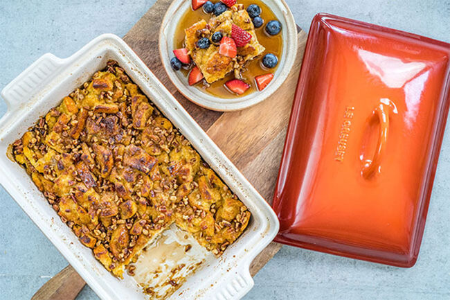 Casserole de pain perdu