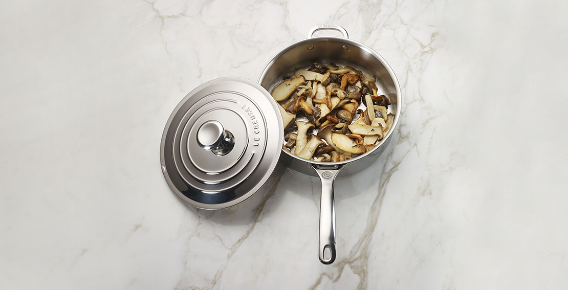 Le Creuset Stainless-Steel Sauté Pan