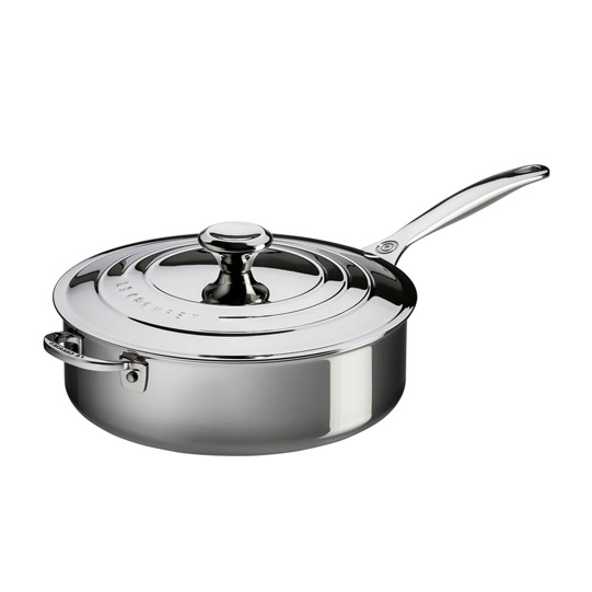 Sauteuse en acier inoxydable