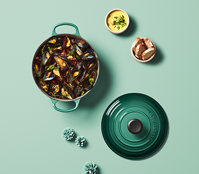 Mussels in Cream and Curry