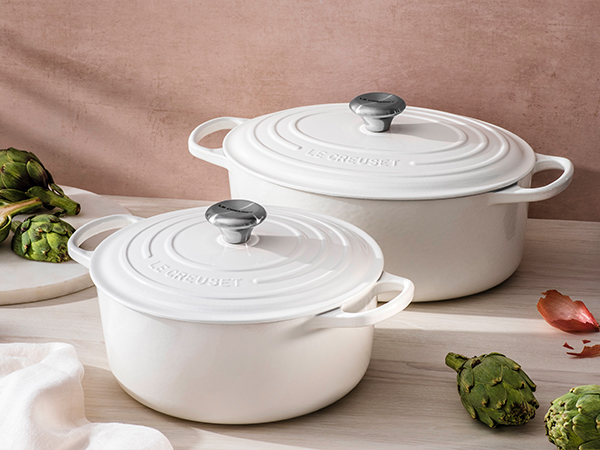 Set of 2 Oval & Round Dutch Ovens