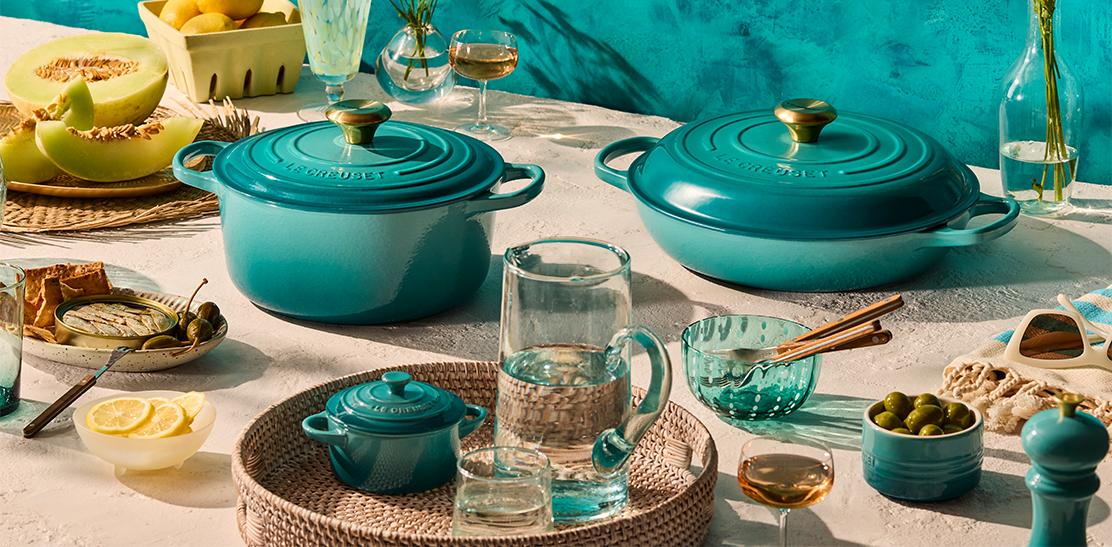 Bleu Riviera Cookware Collection