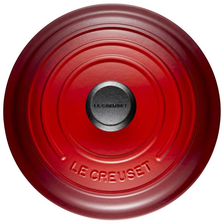 Le Creuset Sauteuse en fonte éaillée Cerise 3,5 l